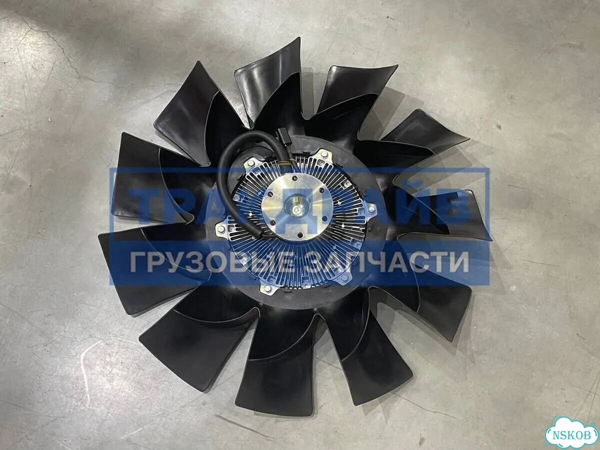 Вискомуфта с крыльчаткой Dongfeng GX Евро 6 фото 1