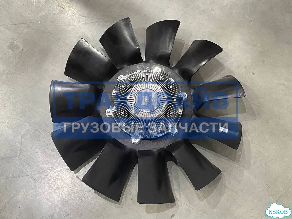 Вискомуфта с крыльчаткой Dongfeng GX Евро 6 фото 3