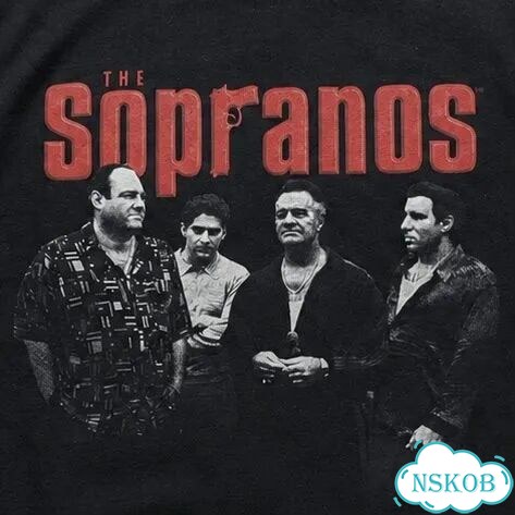 Футболка The Sopranos мужская черная фото 2