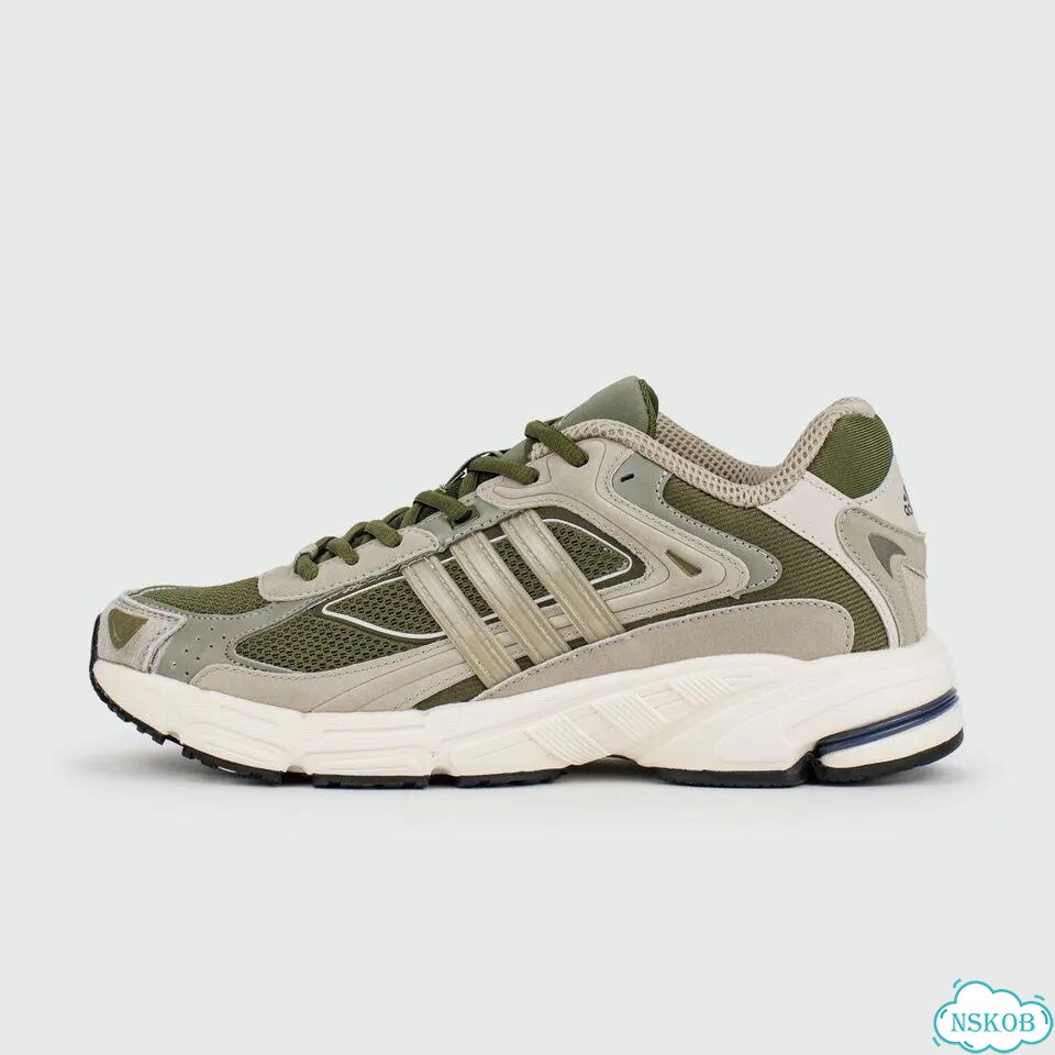 Кроссовки Adidas Response CL Olive / White фото 1