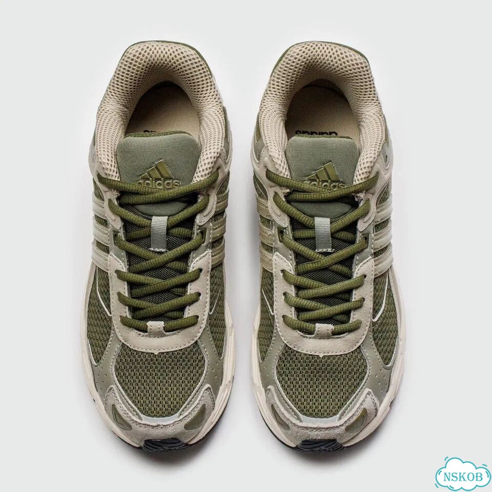 Кроссовки Adidas Response CL Olive / White фото 6