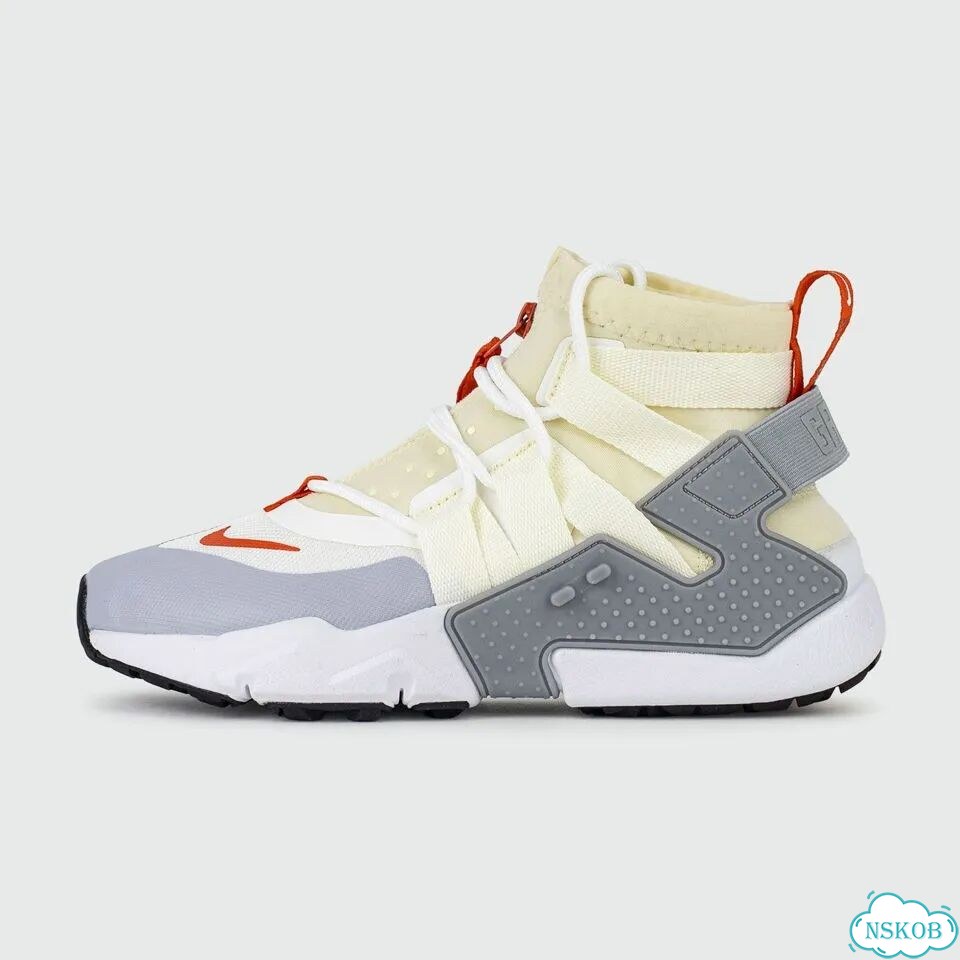 Кроссовки Nike Air Huarache Gripp L.Grey / Red фото 1