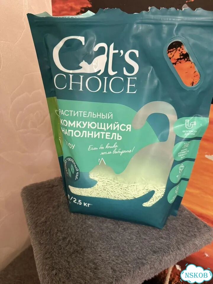 Кошачий наполнитель тофу фото 1