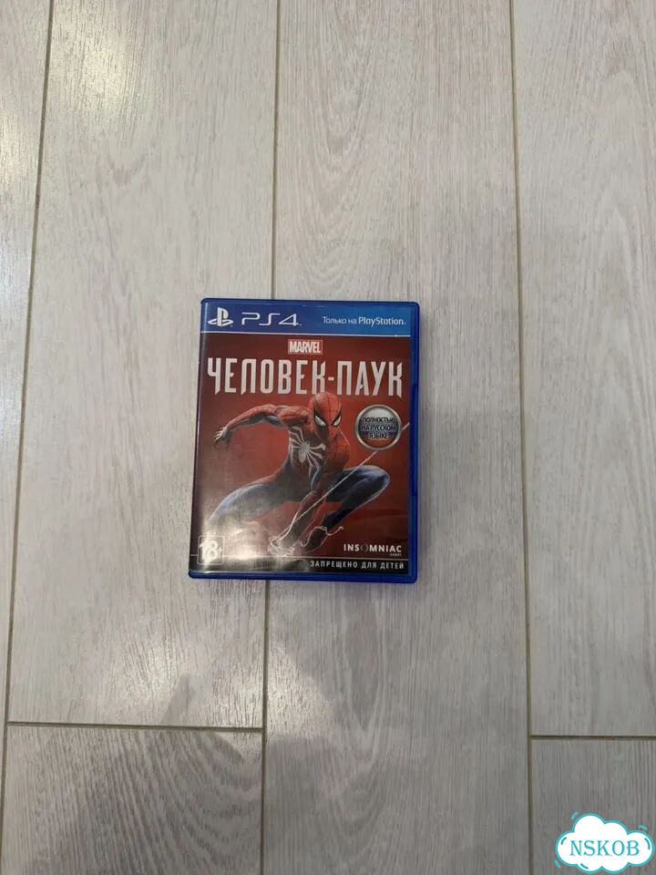 Spider man ps4 диск фото 1