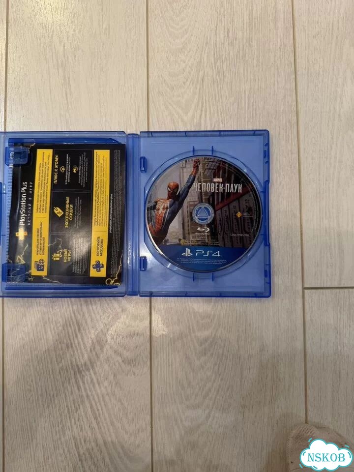 Spider man ps4 диск фото 3