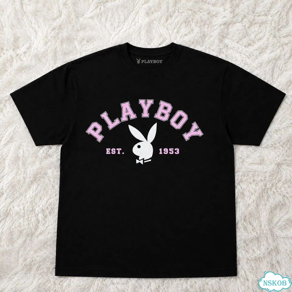 Футболка унисекс Play Boy черная фото 1