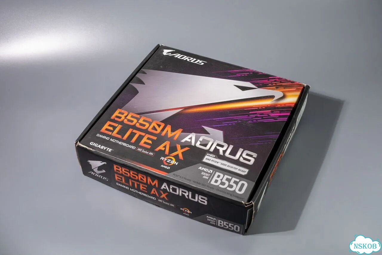 Gigabyte B550M Aorus Elite AX (am4) фото 1