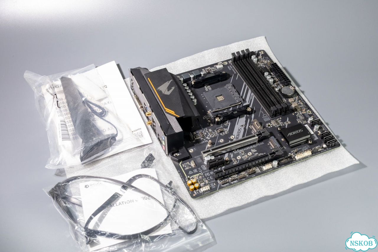 Gigabyte B550M Aorus Elite AX (am4) фото 3