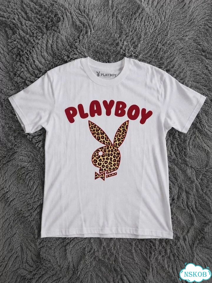 Футболка унисекс Play Boy белая фото 1
