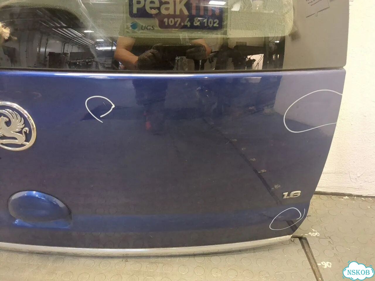 Крышка багажника Opel Meriva фото 9