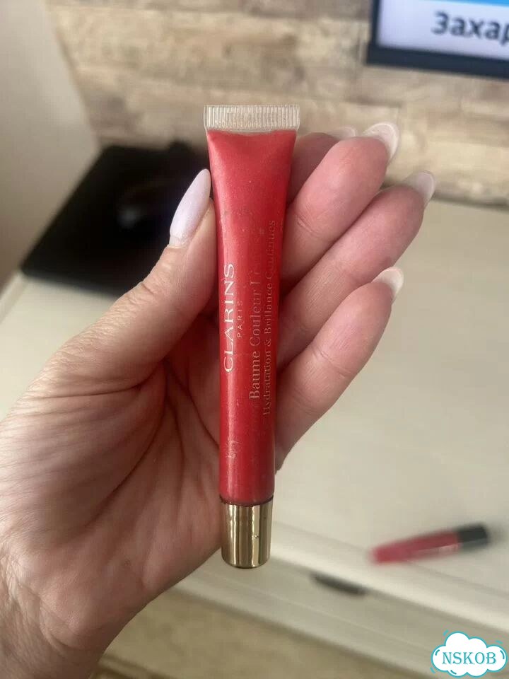 Clarins блеск для губ, Shiseido фото 4