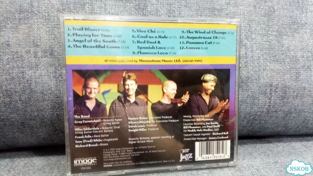Cd Acoustic Alchemy Sounds Of St. lucia фото 2