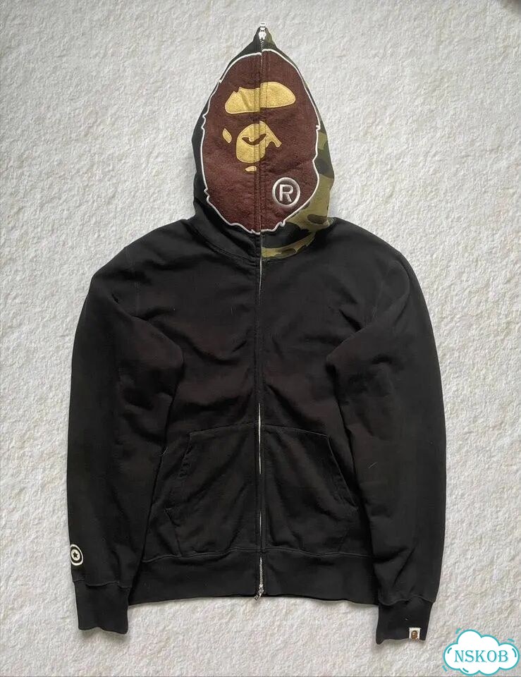 Zip hoodie bape 2nd фото 1