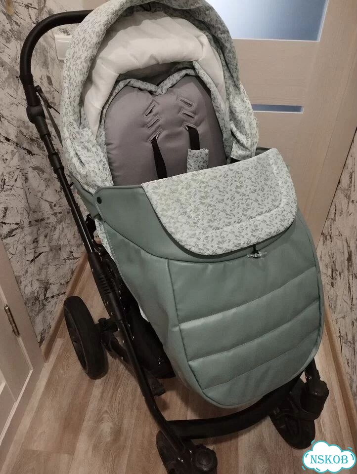 Коляска 2 в 1 indigo mio фото 4