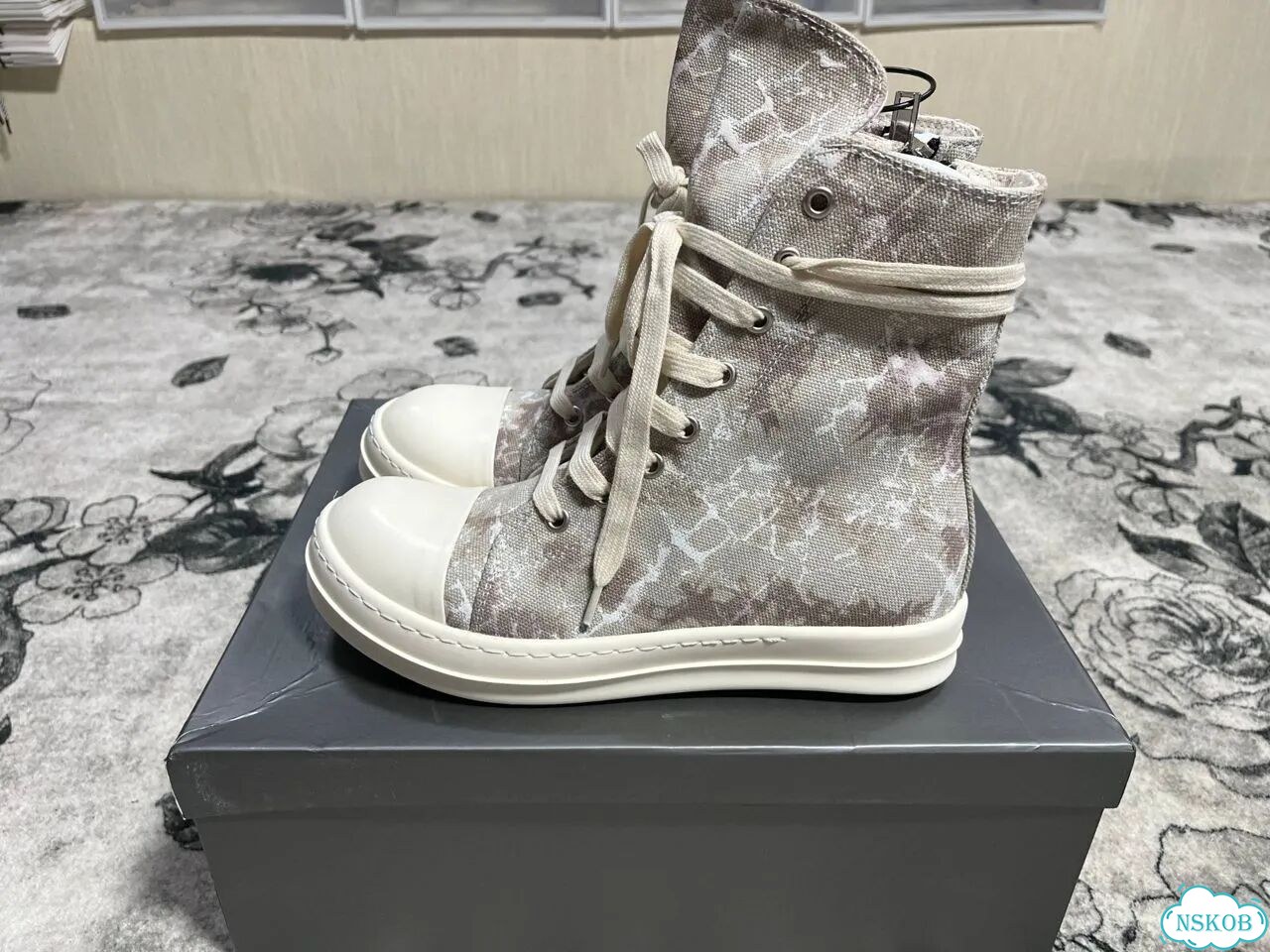 Кроссовки Rick Owens Ramones фото 1