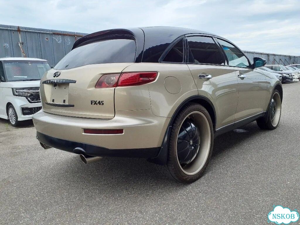 Накладка на порог (комплект, 2 штуки) Infiniti Fx35 S50 фото 10
