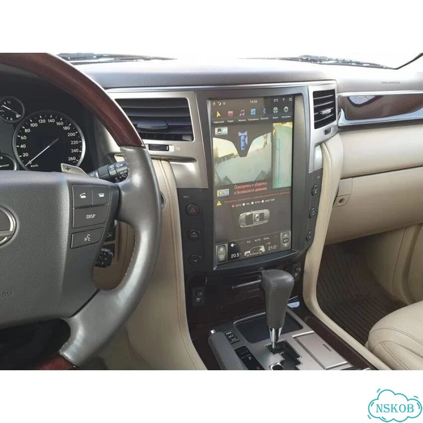Штатная магнитола Tesla для Lexus LX570 07-15г G6 фото 2