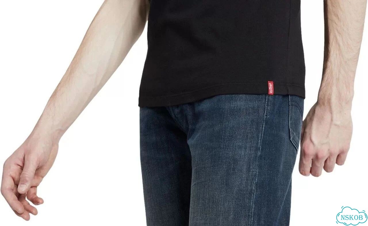 1 из комплекта новая футболка Levi's, XS фото 6