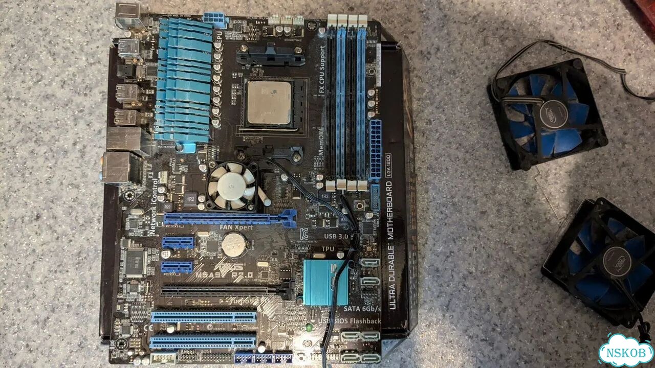 Комплект на материнской плате Asus m5 a97 фото 1