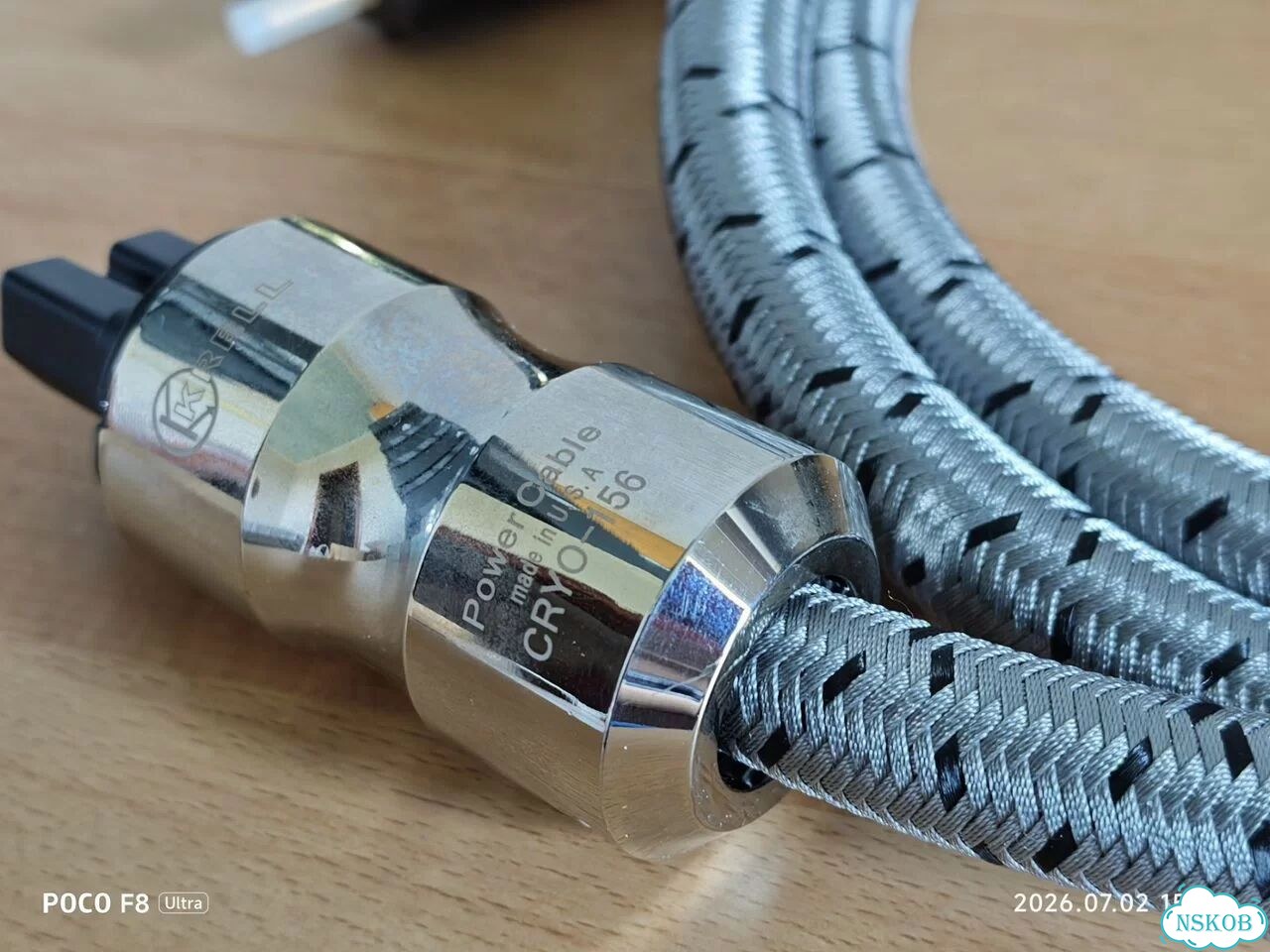 Krell cryo 156 кабель питания 2 метра фото 4