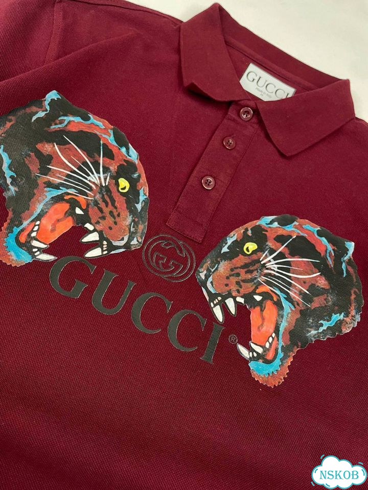 Поло Gucci tiger фото 2