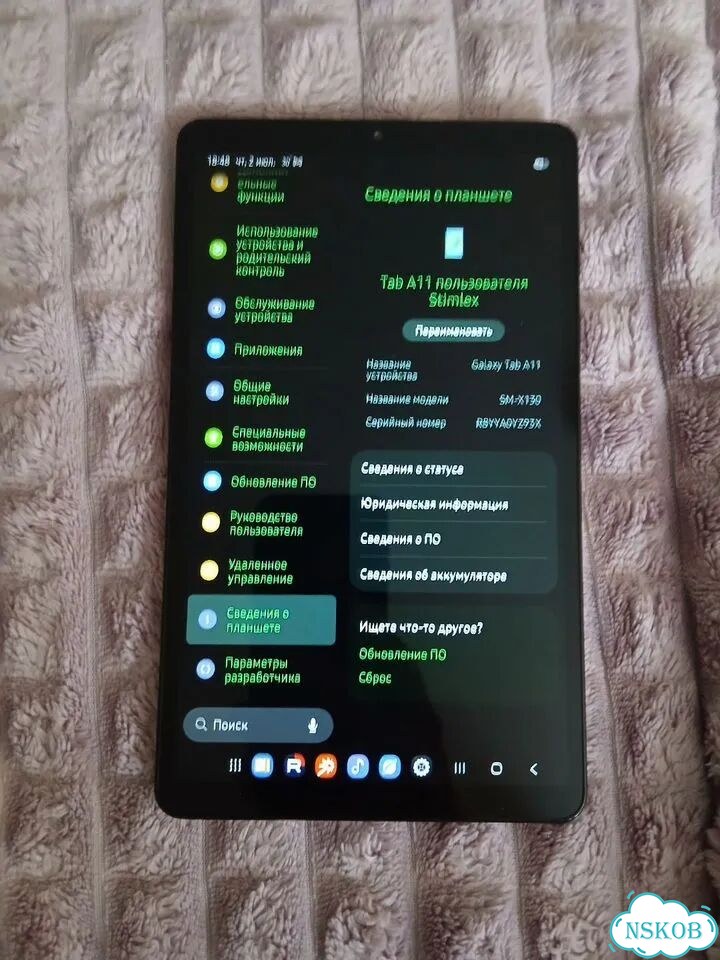 Планшет samsung galaxy tab a11 8 128 lte фото 2