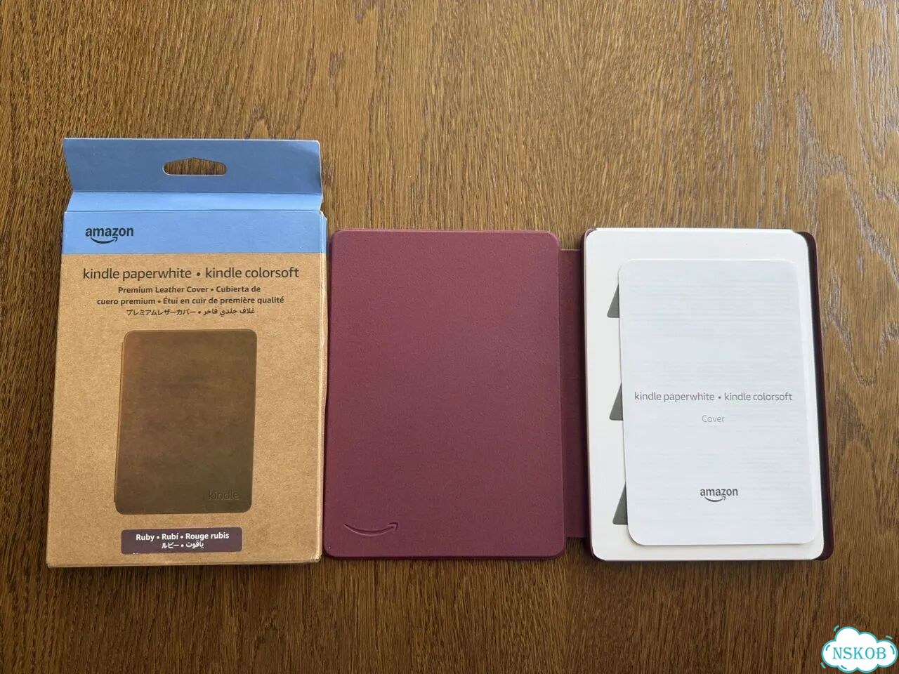 Чехол кожаный Kindle Paperwhite 12 Colorsoft Ruby фото 4