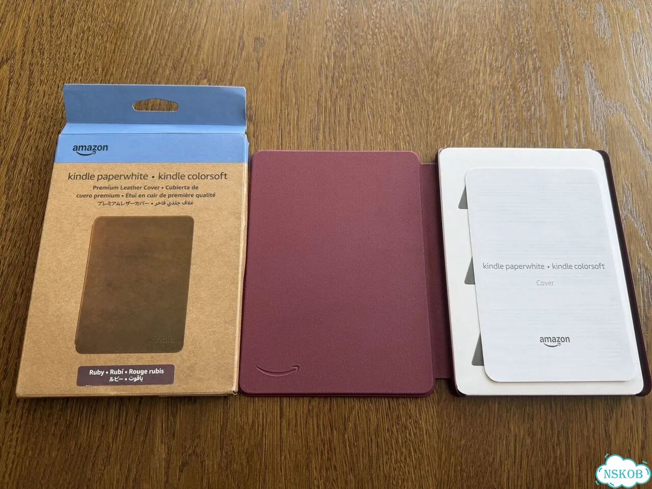 Чехол кожаный Kindle Paperwhite 12 Colorsoft Ruby фото 5