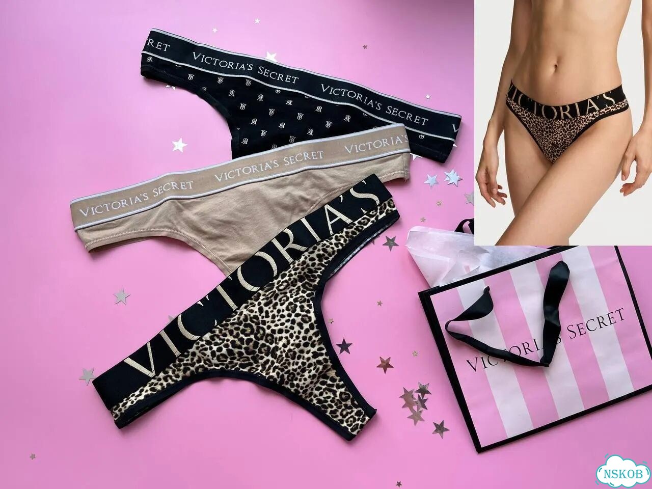 Стринги S Victoria’s Secret + Pink Оригинал фото 3