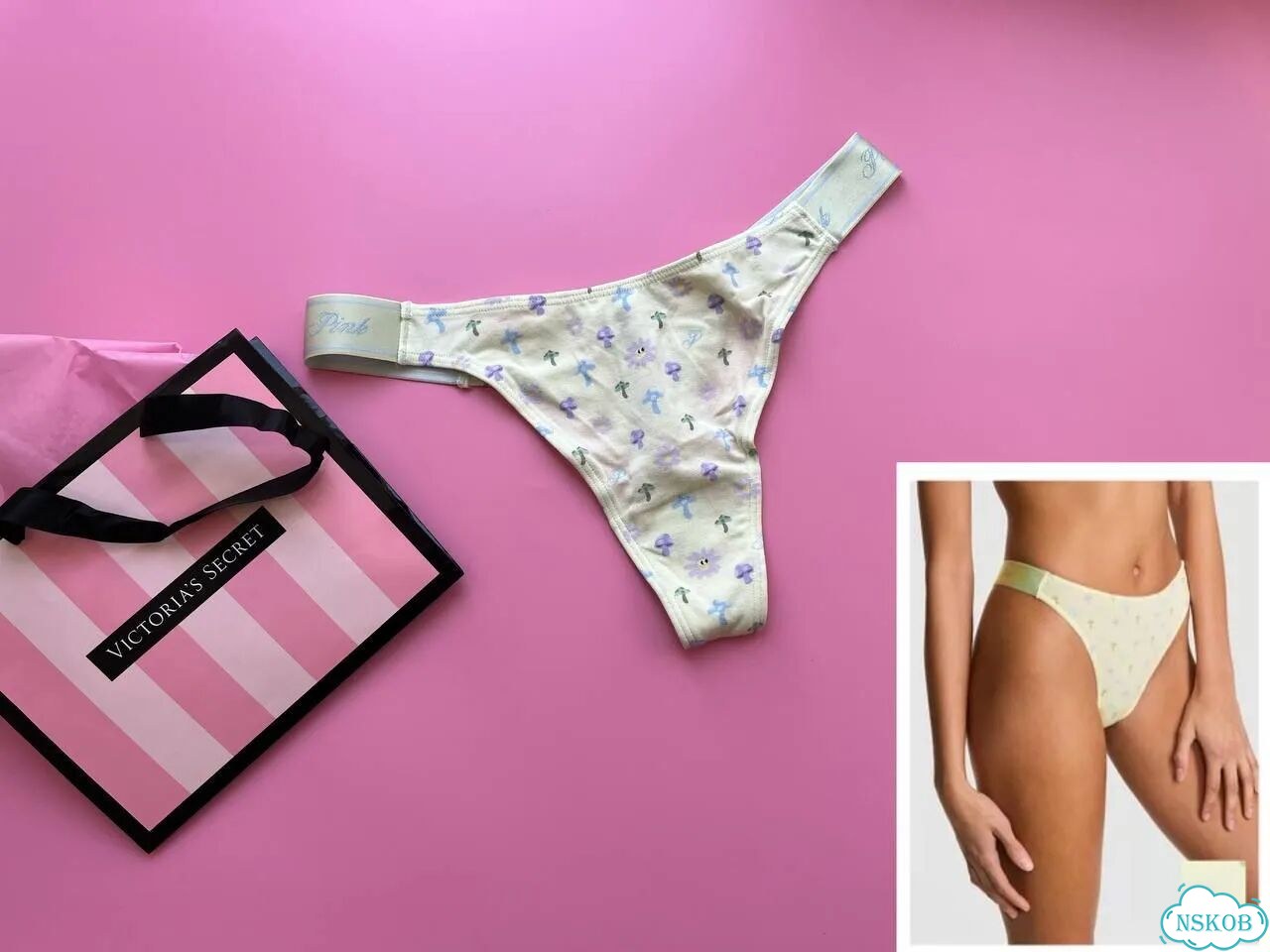 Стринги S Victoria’s Secret + Pink Оригинал фото 9