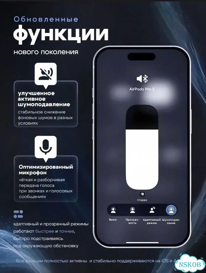 Лучшая реплика AirPods PRO 3 фото 3
