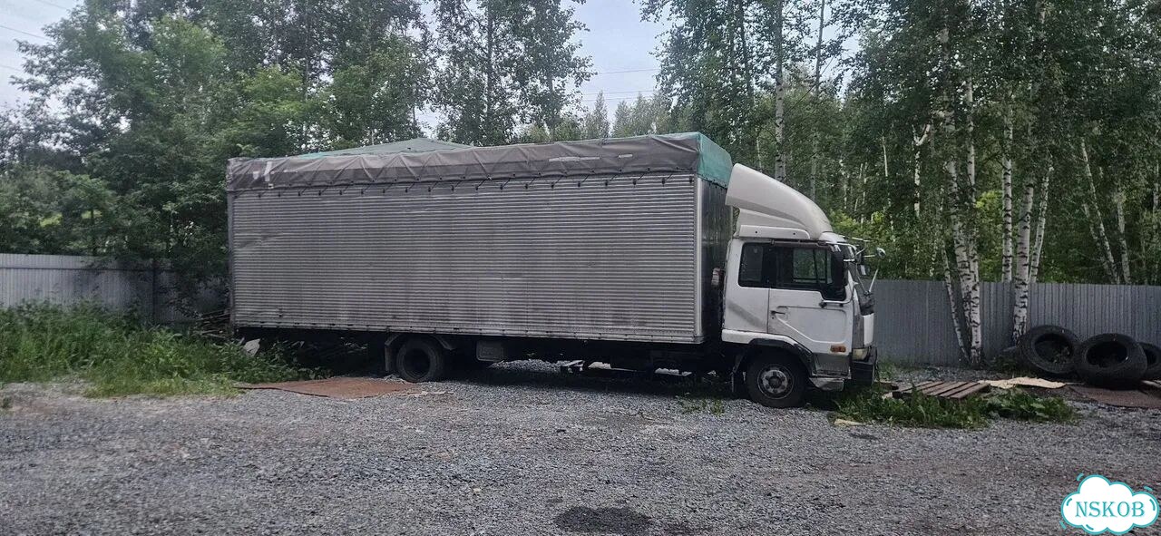 Промтоварный фургон 50 м³ Nissan Diesel Condor, 1997 фото 2