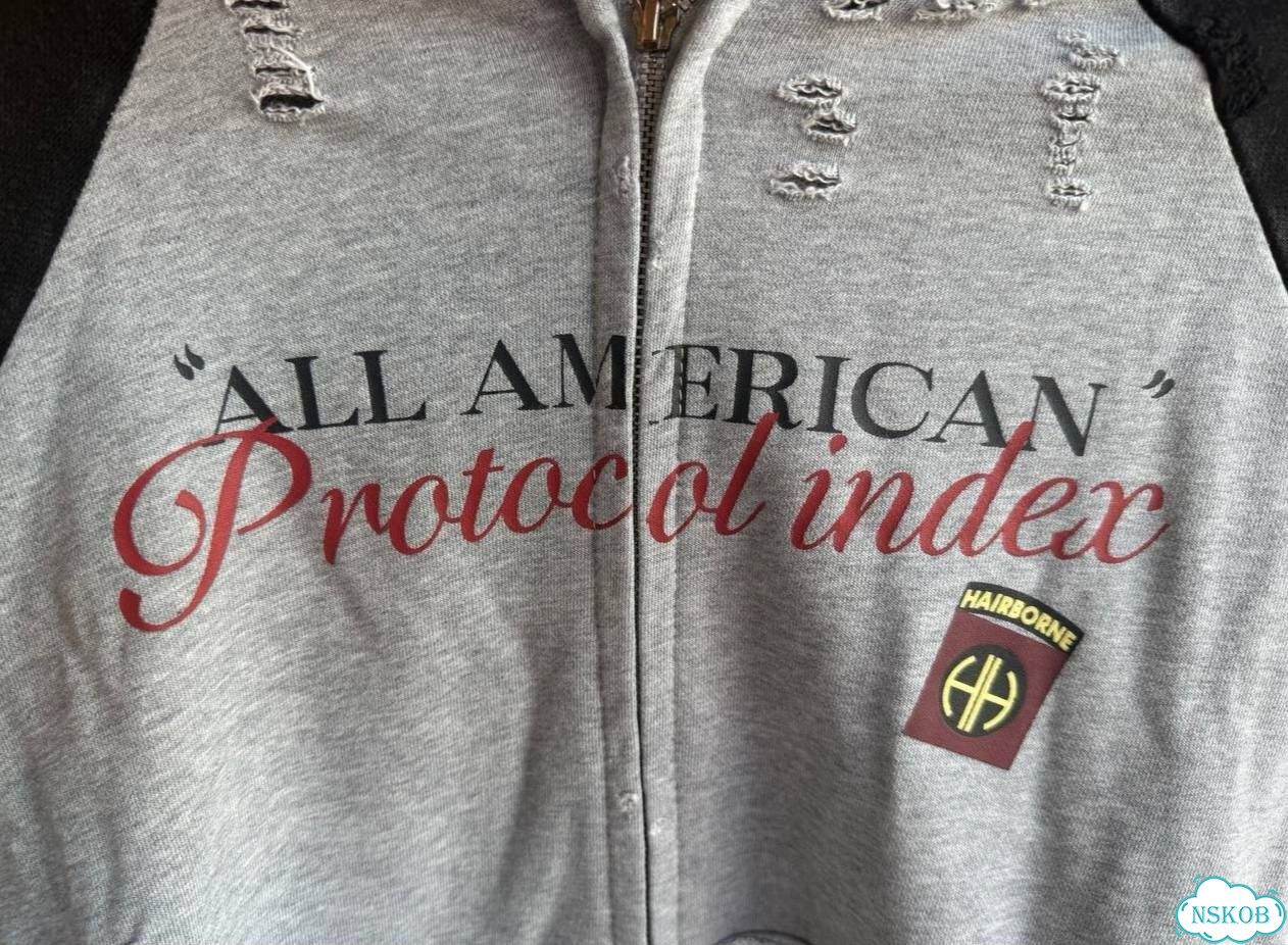 Зип-Худи Protocol Index All American фото 5