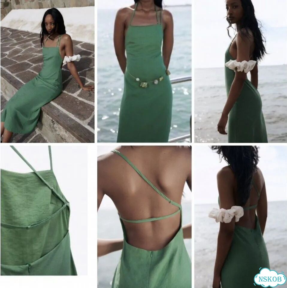 Платье льняное Zara новое фото 5