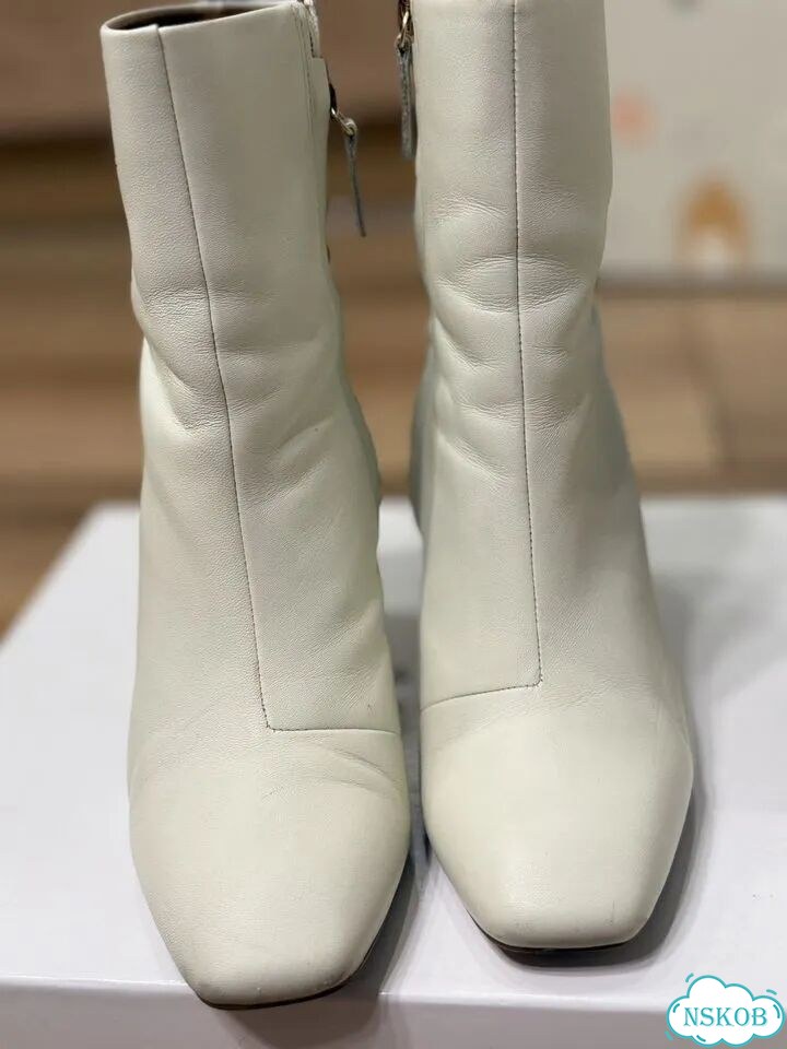 Ботильоны kurt geiger ekonika кожа белые фото 6