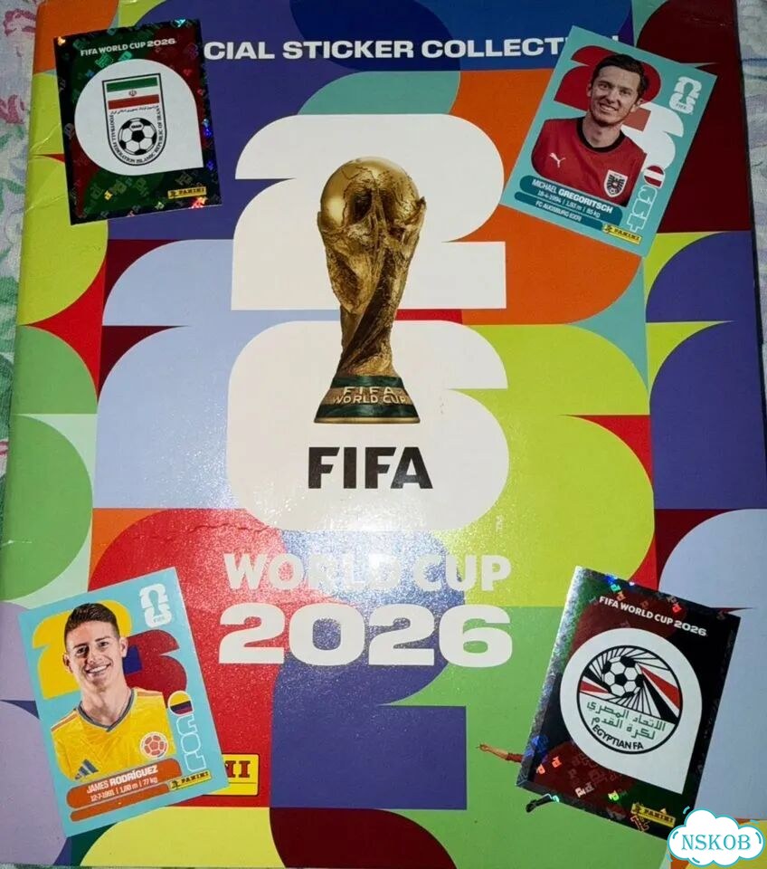 Наклейки panini world cup 2026 фото 1