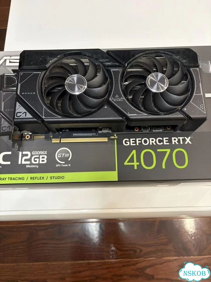 Rtx 4070 asus dual фото 1