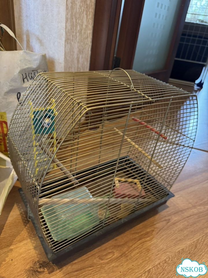 Клетка для попугая фото 1