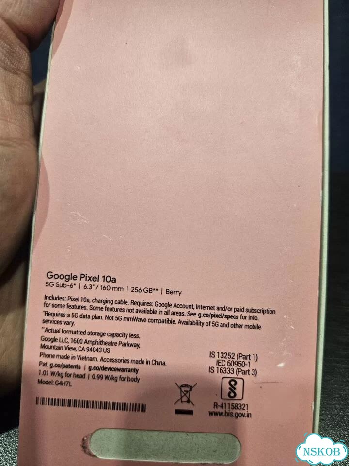 Google Pixel 10a, 8/256 ГБ, SIM + eSIM фото 7
