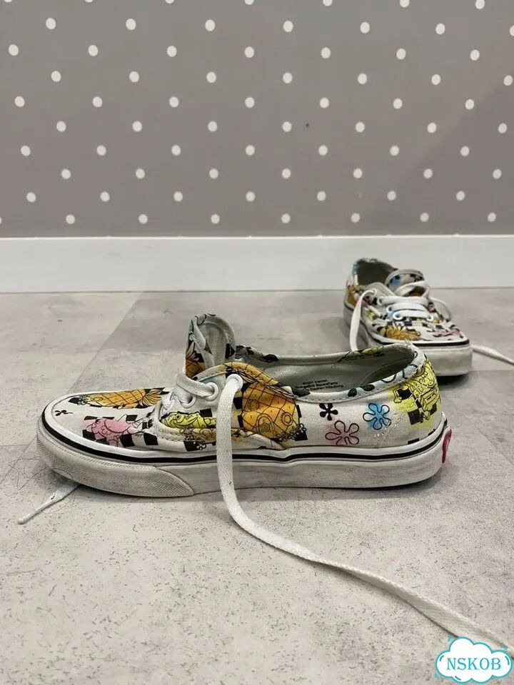 Кеды vans spongebob squarpents фото 1