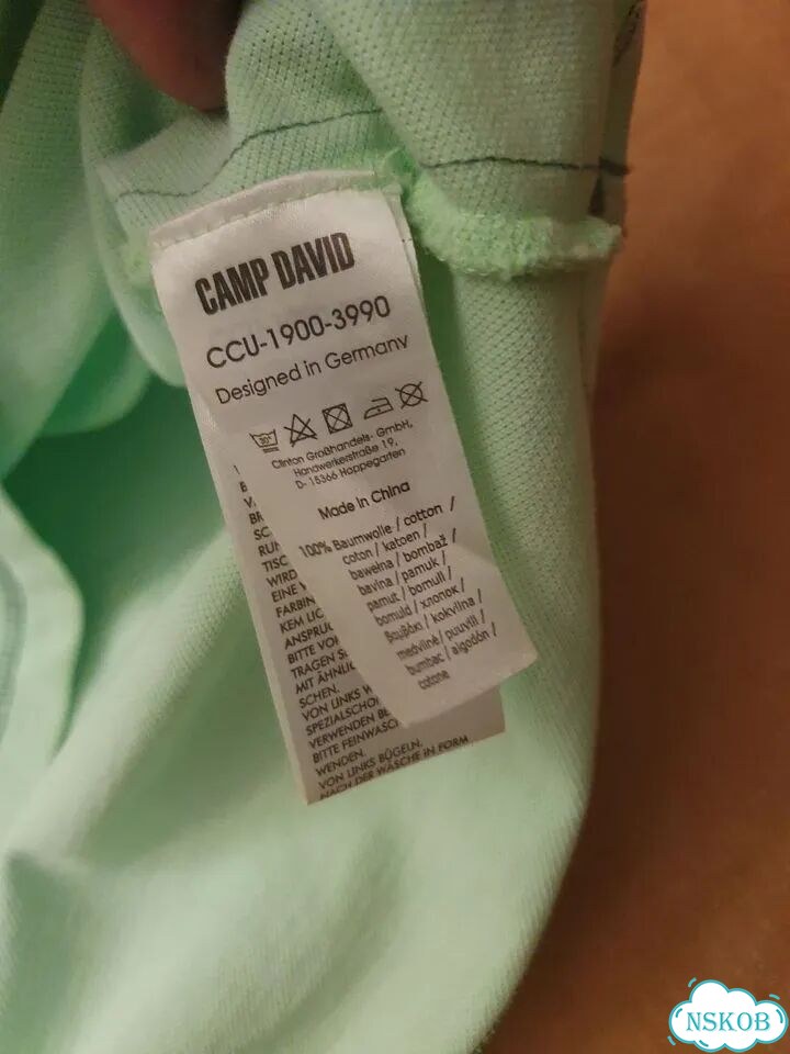 Поло Camp David р.М-L оригинал фото 4