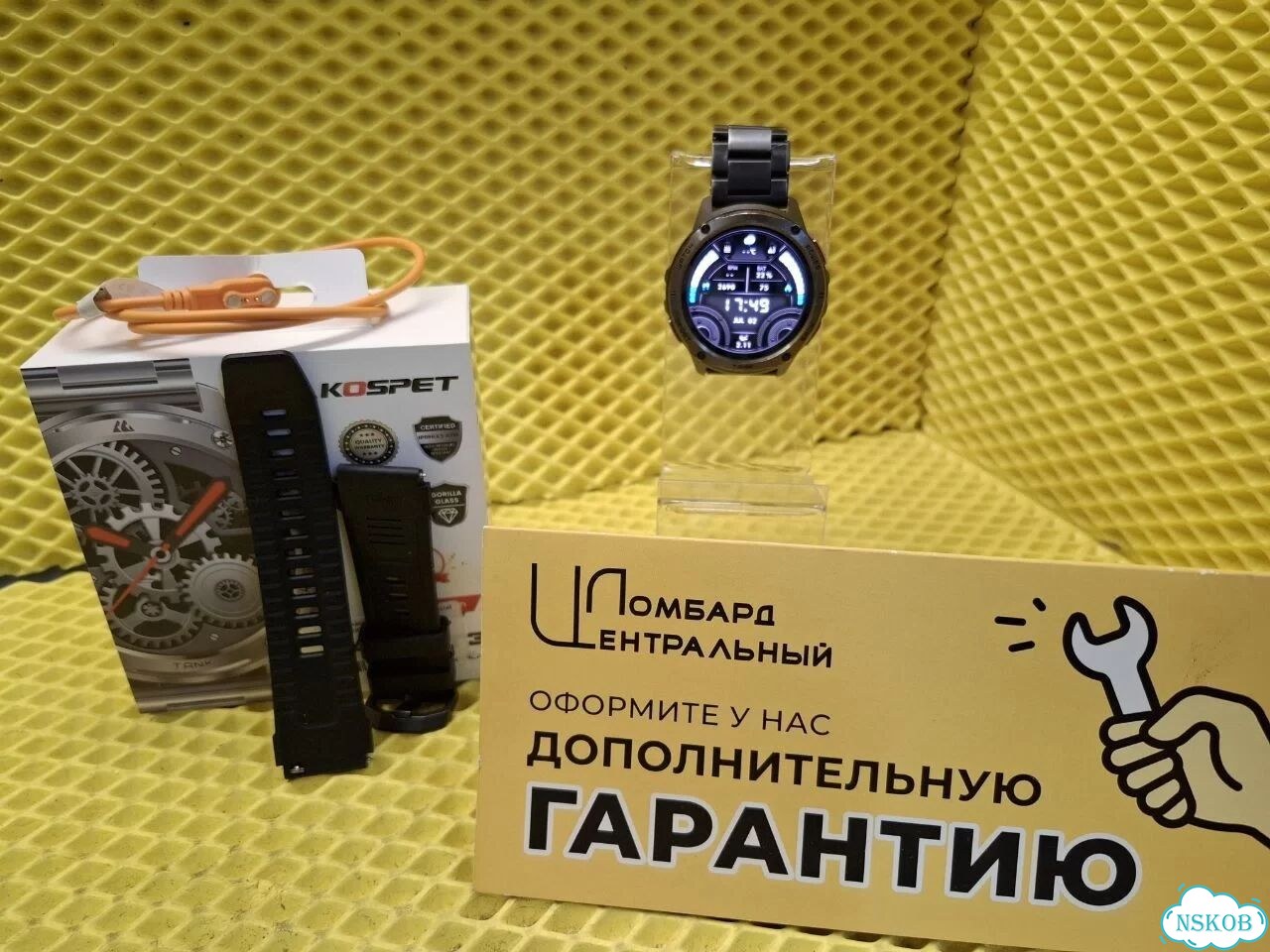 Смарт часы kospet tank t3 special edition фото 2