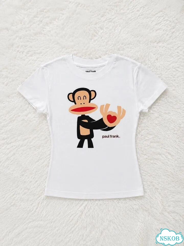Paul Frank футболка белая жест сердце фото 1