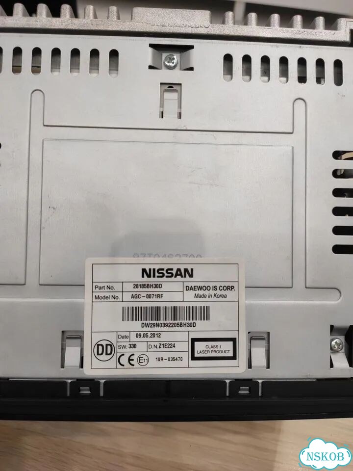 Штатная магнитола Nissan фото 4