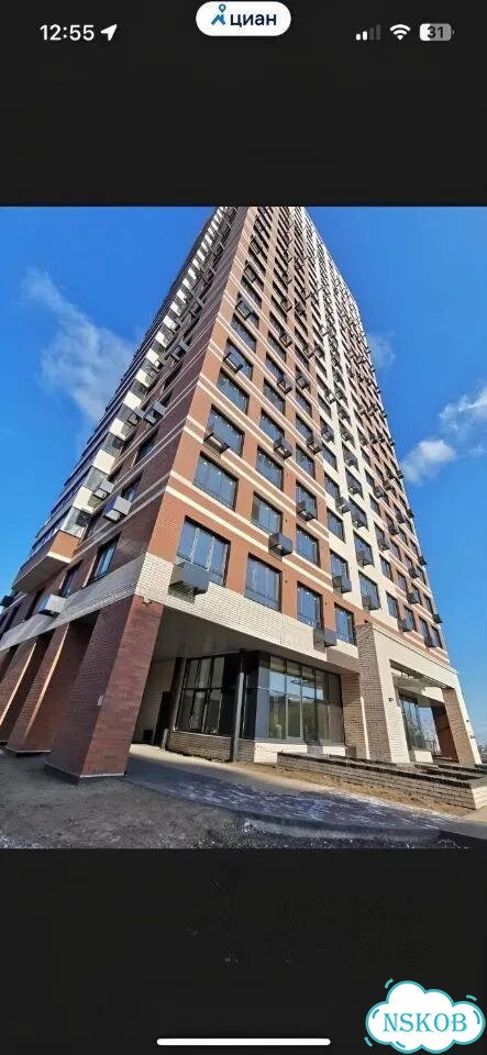 1-к. квартира, 38 м², 10/26 эт. фото 13