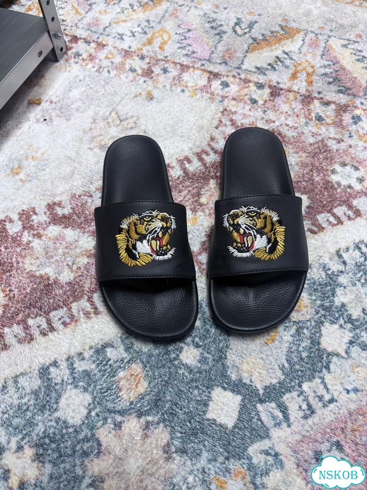 Тапки gucci tiger мужские 39-45 фото 10