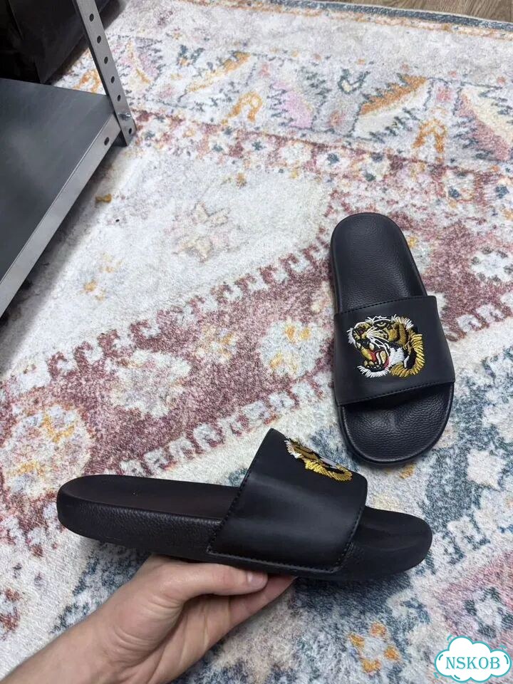 Тапки gucci tiger мужские 39-45 фото 6