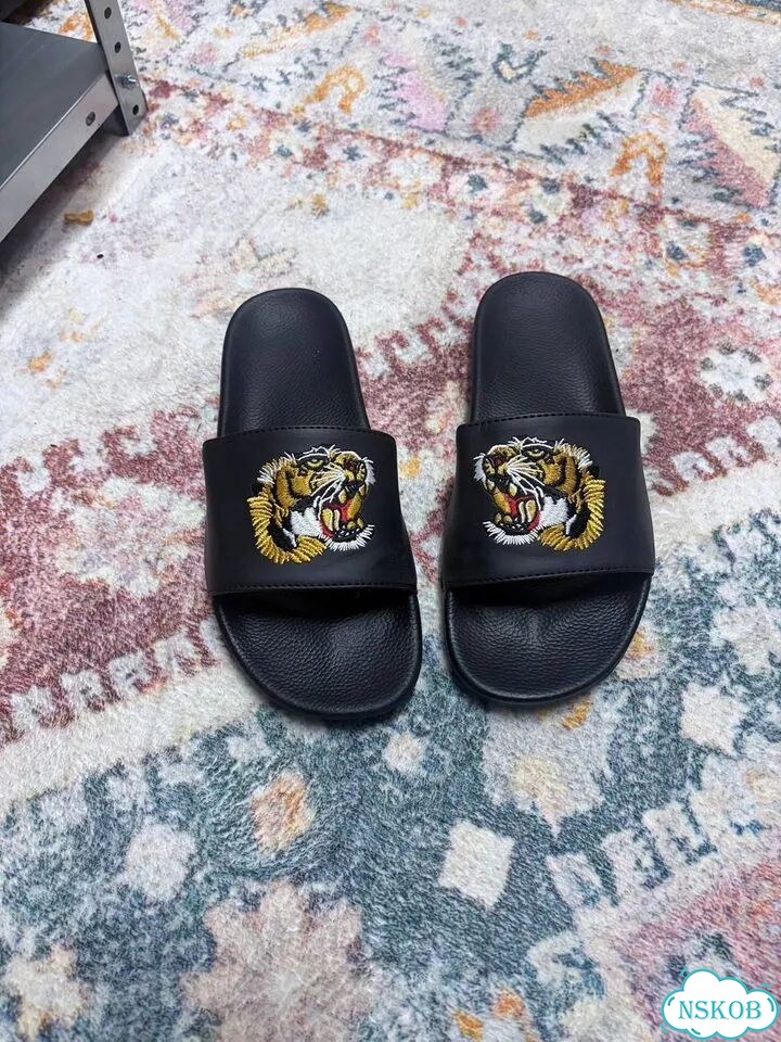 Тапки gucci tiger мужские 39-45 фото 8