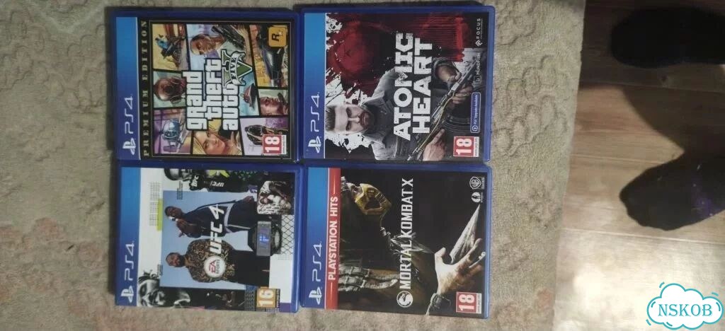 Sony playstation 4 slim 1tb 2 геймпада с играми фото 1