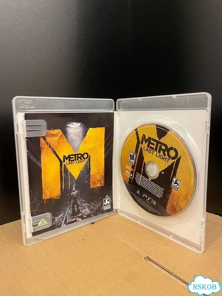 Metro last light ps3 диск фото 2